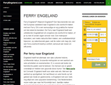 Tablet Screenshot of ferryengeland.com